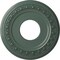 Ekena Millwork Jackson Ceiling Medallion (Fits Canopies up to 7 3/8"), 12 1/4"OD x 4"ID x 1 1/8"P, Cloud Burst CM12JACBF - alternate 1